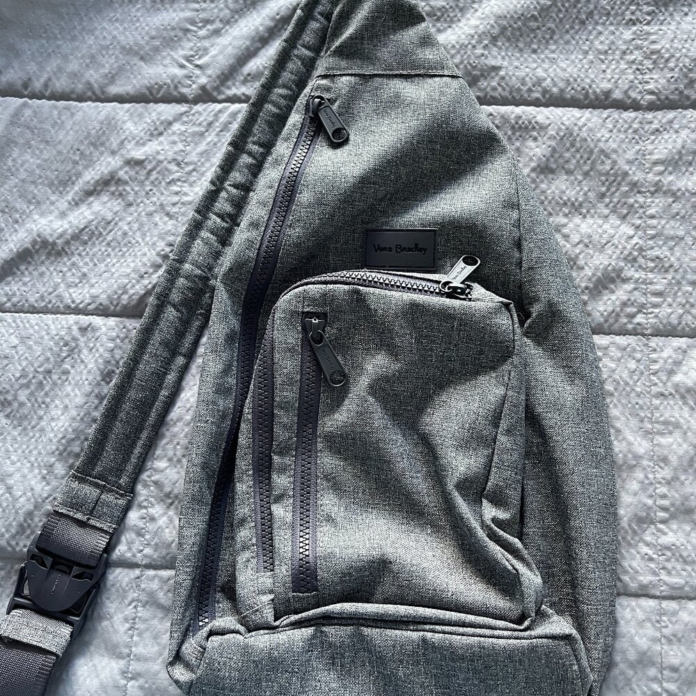 Vera Bradley Grey slingback backpack